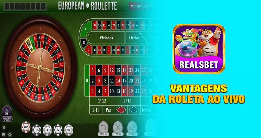 Vantagens da Roleta Ao Vivo